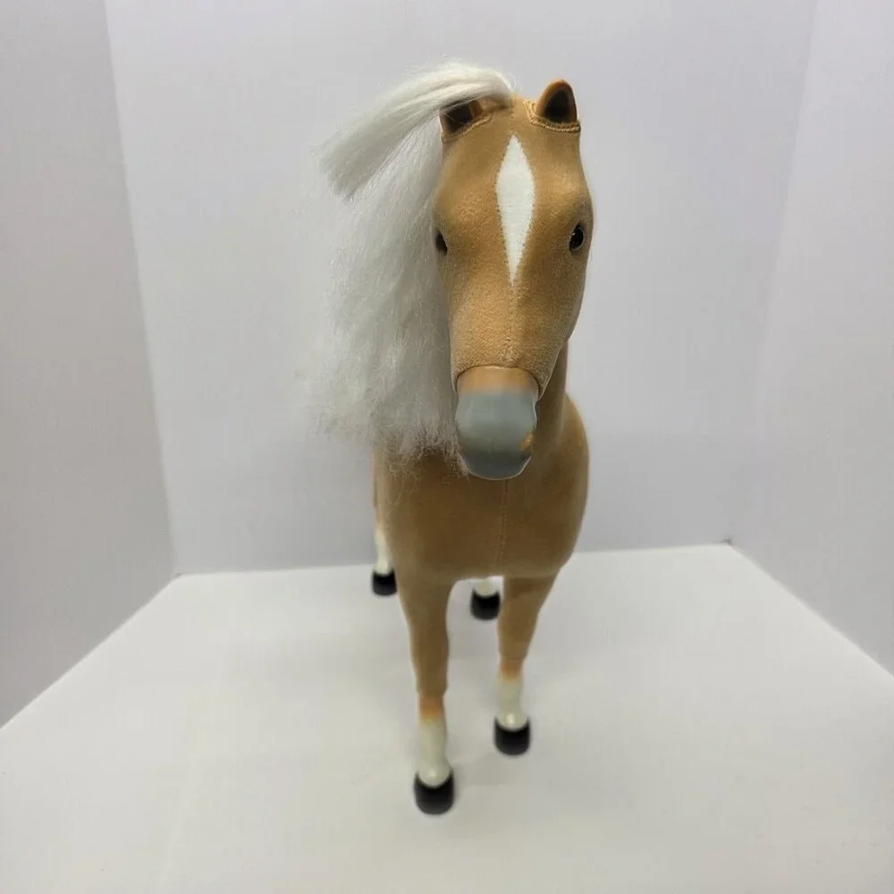 Retired American Girl Palomino Horse Pony Doll Pet Accessory Fits 18” Dolls